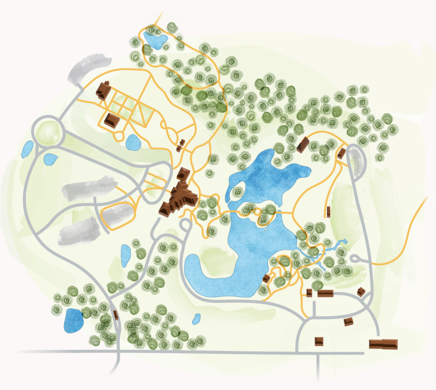 An interactive map of Powell Gardens