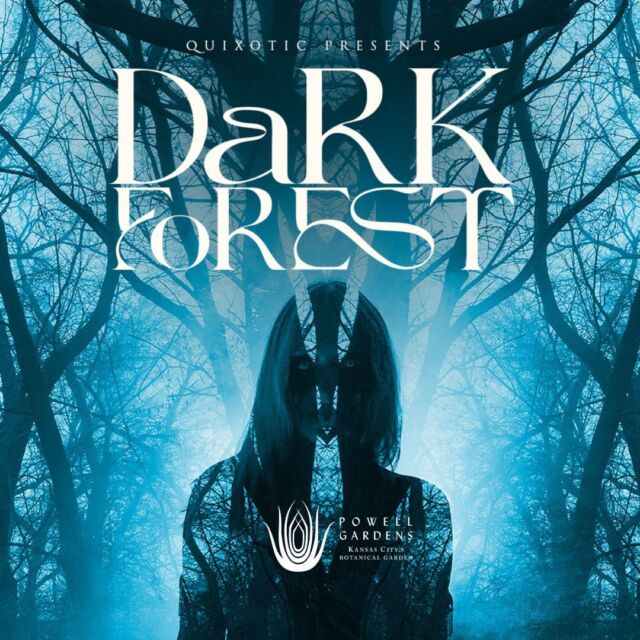 Dark Forest (Oct. 13-15, 20-22, and 26-29) tickets are on sale online now. 
.
Link in bio. #powellgardens #quixotic @quixoticfusion #darkforestkc #botanicalgarden #spookyseason