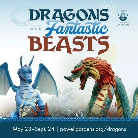 Adventure awaits at Dragons and Fantastic Beasts! ✨ 

Bring the whole family to experience towering dragons and legendary creatures during the opening weekend at Powell Gardens. These incredible life-size installations won’t stay hidden forever. 🐉 

Admission linked in bio. Plan your visit and step into a fantasy world unlike anything you’ve seen before! 

Dragons and Fantastic Beasts is sponsored by @hawkinsdesignbuild.