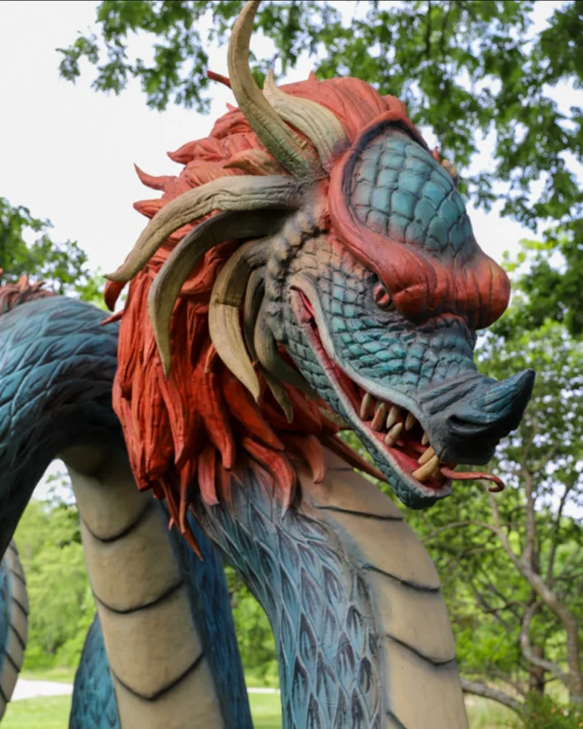 Opening weekend of Dragons and Fantastic Beasts is here at Powell Gardens. 🐉 

Come face-to-face with life-size dragons, beasts, and adventures around every corner. Your magical summer starts now! 

Purchase admission at the link in bio. 

Dragons and Fantastic Beasts is made possible by @hawkinsdesignbuild. 

#powellgardens #kansascity #familyfun #dragons #fantasticbeasts