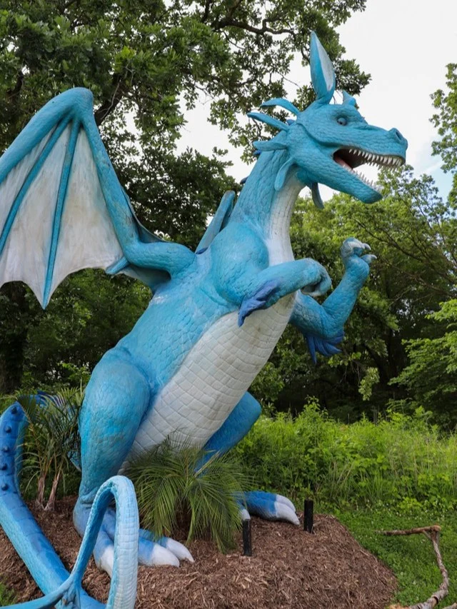 Take part in a family quest TODAY! Visit Powell Gardens from 9 a.m. - 2 p.m. for a special summer kickoff of Dragons and Fantastic Beasts. 

Adventure awaits; link in bio. 🐲🛡️ 

Complete your Dragon Quest and earn a dragon sticker! Explore dragon-themed activities, hands-on crafts, storytelling, tours, exotic bird encounters, outdoor play, and more.