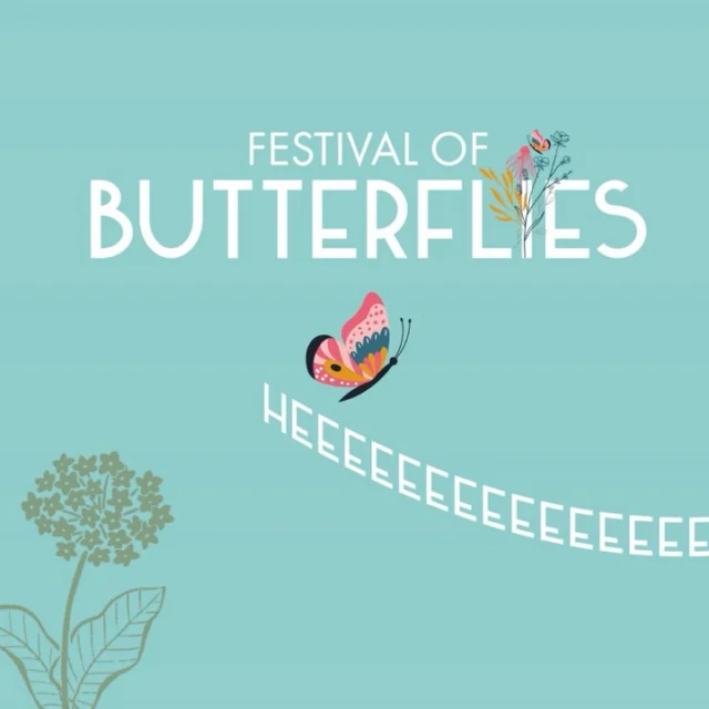Festival of Butterflies, presented by @fnbo, is open TODAY! We can’t for your family to celebrate 30 years of butterflies with us. 🦋