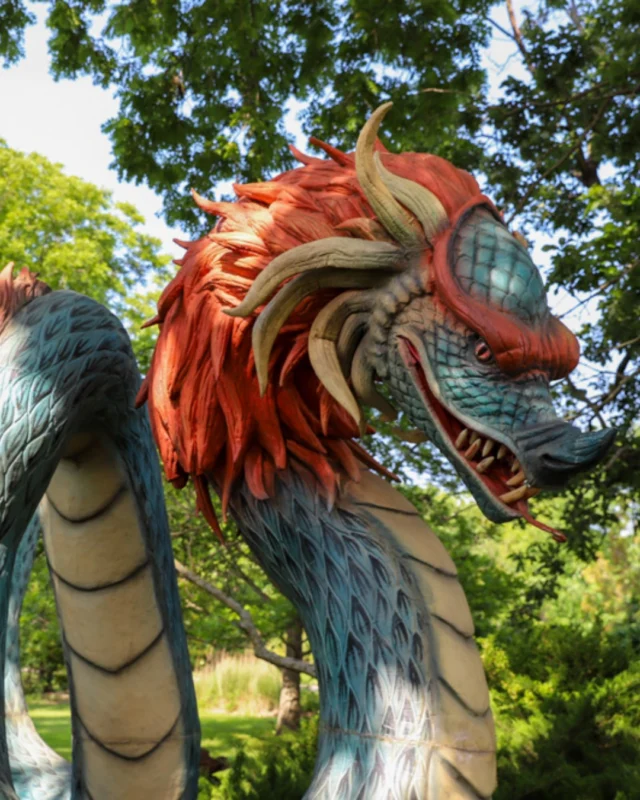 Dragons and Fantastic Beasts is only here through September 24, so if it’s still on your summer bucket list, now’s the time to go. 🐉 

 BOGO OFFER: Buy one adult/senior admission, get one child admission (ages 5-12) FREE! 

 🎟️ Use the promo code “BOGODRAGON” when purchasing tickets; link in bio. Gather your crew and make one more summer adventure happen!