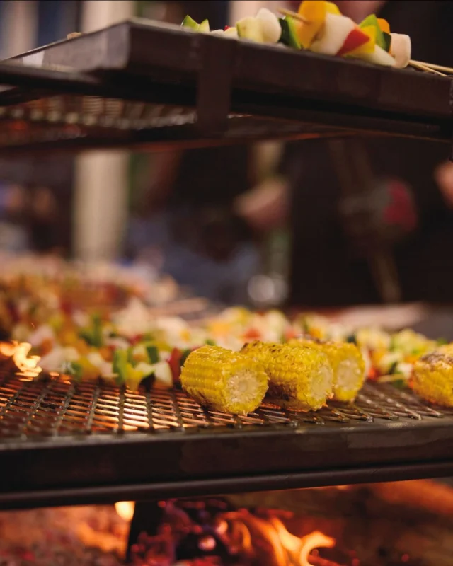 Dinner, but make it @darkforestkc. 🔥 

At the edge of the woods, Fire Feast has an all-new seasonal menu inspired by open-flame cooking. 

Dinner tickets are limited each night. Purchase yours in advance (link in bio). 

#powellgardens #darkforestkc #firefeast #kansascity