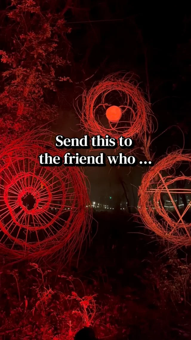 Tag them! You’re going to @darkforestkc anyway. 😜🖤🫶

There are just a few nights left to experience this spooky masterpiece from @quixoticfusion at Powell Gardens. 

Tickets are still available! Reserve yours online today. 

#darkforestkc #powellgardens #botanicalgarden #kansascity